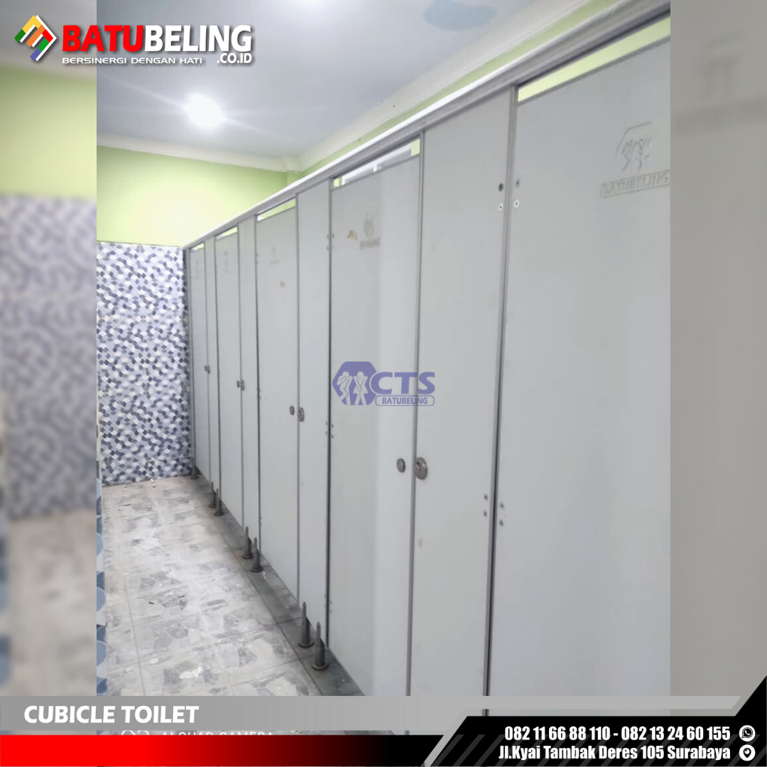 fasilitas cubicle toilet