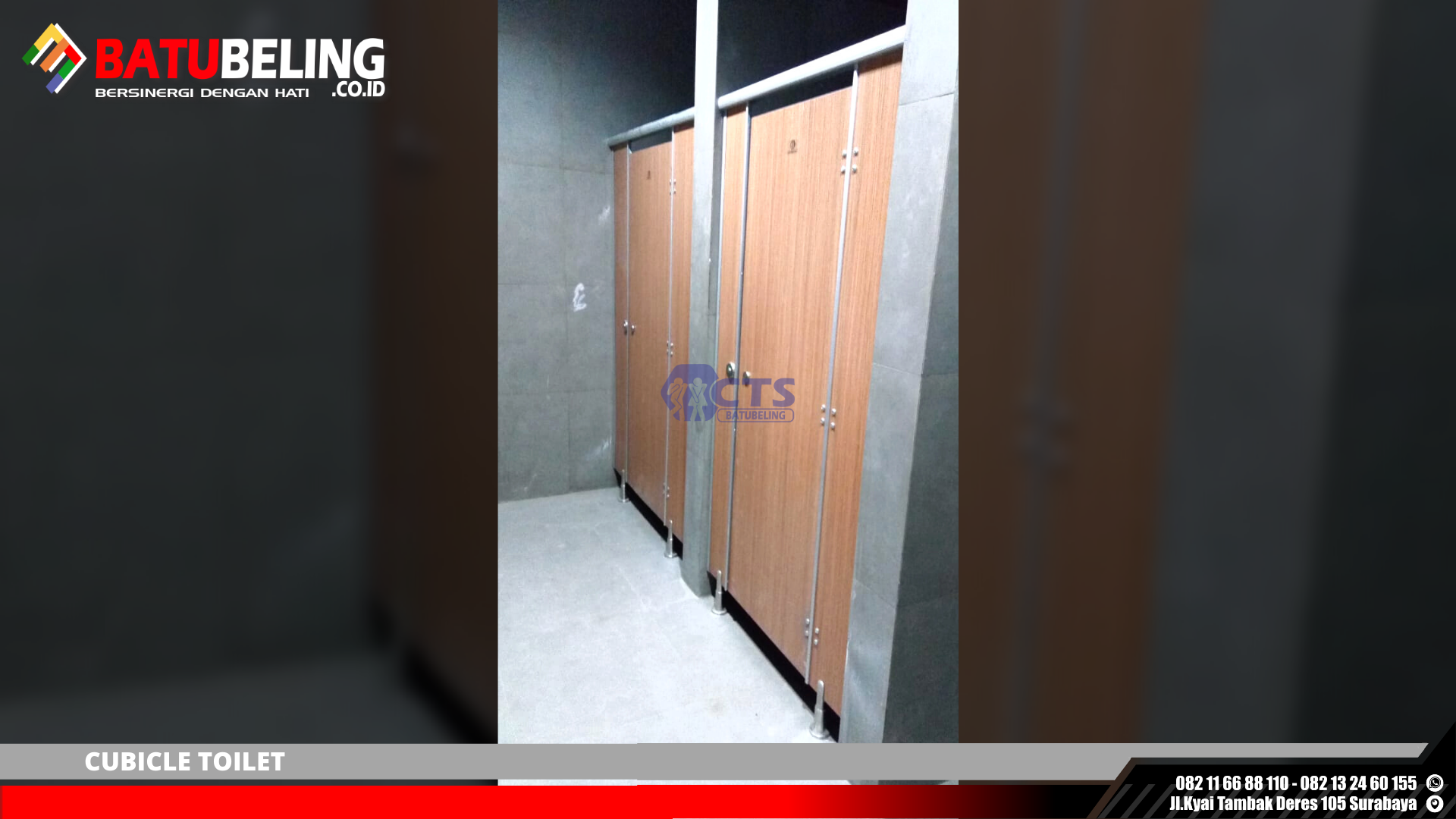cubicle toilet demak
