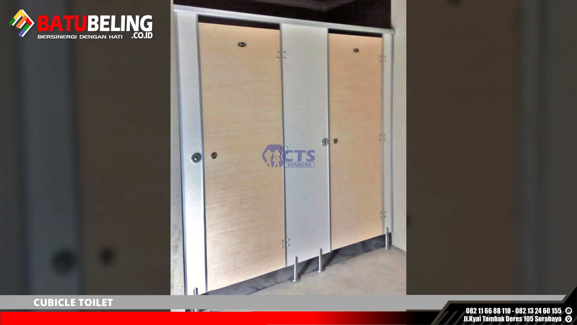 cubicle toilet madura